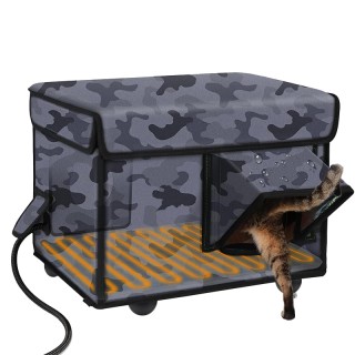 Multifunctional wooden pet portable backpack