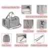 Foldable multifunctional pet travel backpack